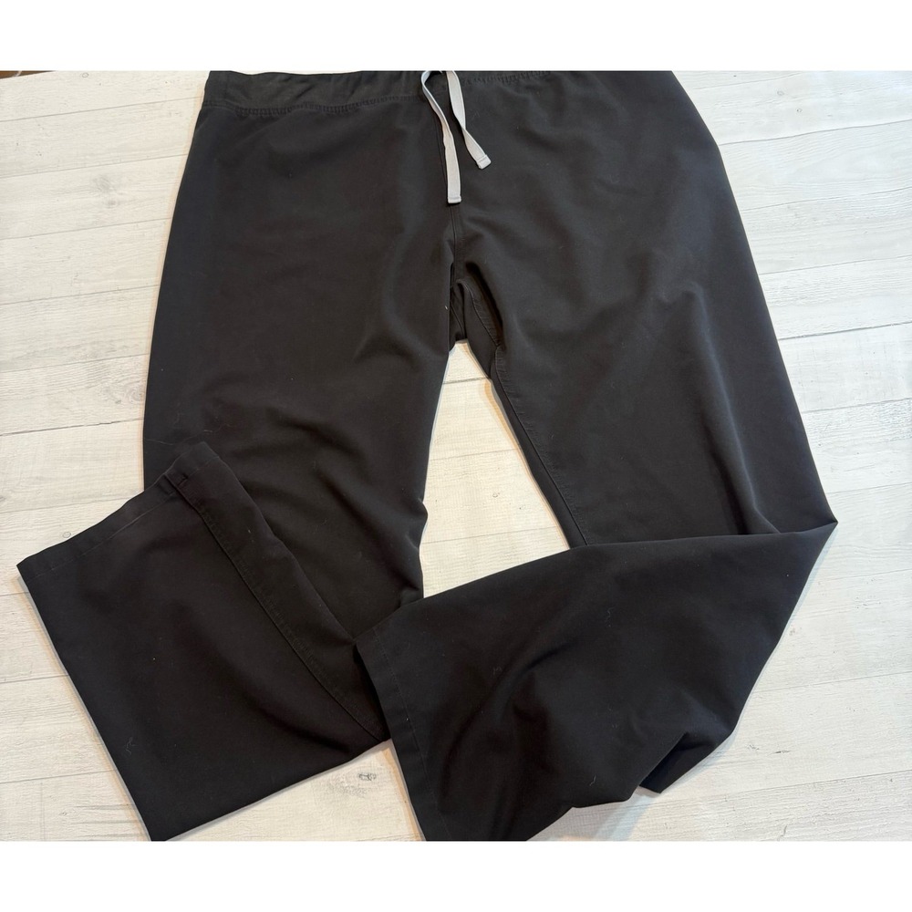 FIGS Womens Livingston black scrub pants XL tall T21003T